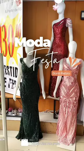 Rua José Paulino - SP: lojas de moda feminina e vestidos de festas