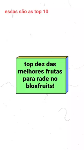 Top 10 Melhores Frutas do Blox Fruit
