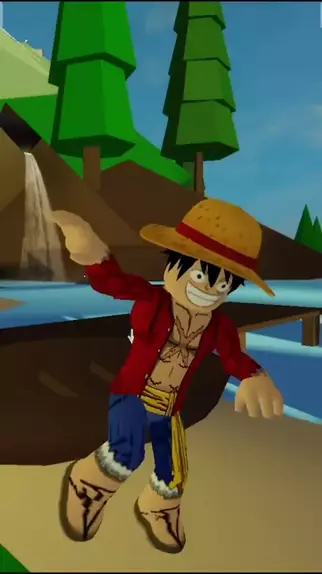 FIZ UMA SKIN DE LUFFY GRÁTIS NO ROBLOX!😱 FAÇA VOCÊ TAMBÉM