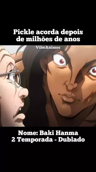 anime baki hama pikle acorda depois de anos