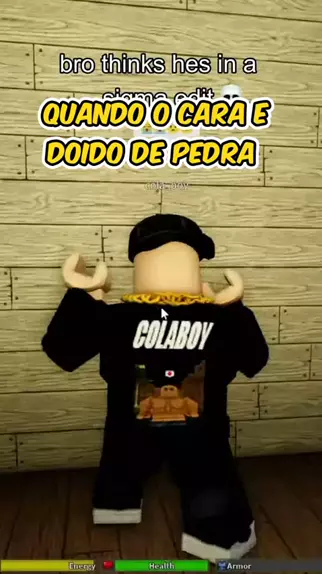 cara de pedra - Roblox