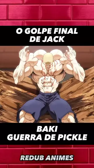 Nem Yujiro conseguiu ver o golpe de baki #anime #animes #baki