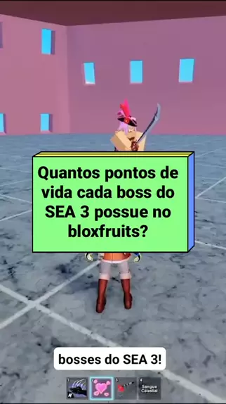 LOCALIZAÇAO DE TODOS OS BOSSES DO MAR 3 no BLOX FRUITS!!! 