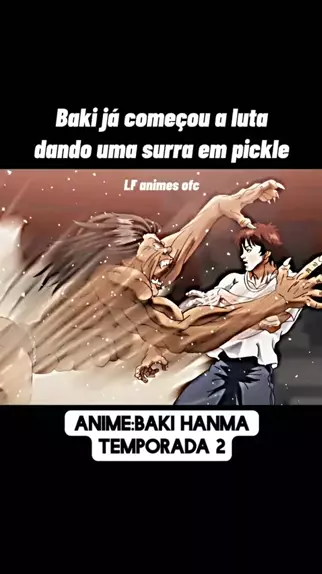 A insana luta de BAKI VS YUJIRO / anime Baki Hanma 2 (dublado) 