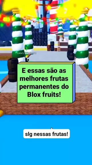 Melhores frutas permanentes do blox fruits! #bloxfruitsroblox