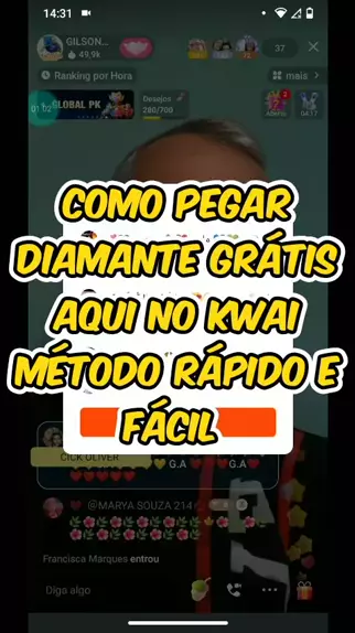 recarga diamante kwai gratis