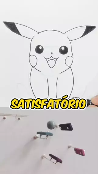 PIKACHU (POKEMON) COMO DESENHAR PASSO A PASSO #comodesenhar #pikachu #