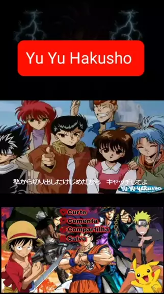 Yu Yu Hakusho Completo E Dublado Anima Es Cortesanimesshow