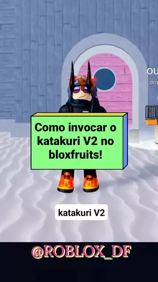 Como invovar o Katakuro V2 no Blox Fruits! #bloxfruits #roblox