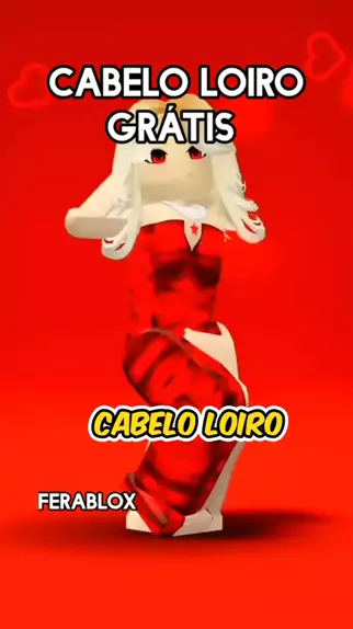 codigo de cabelo loiro no roblox