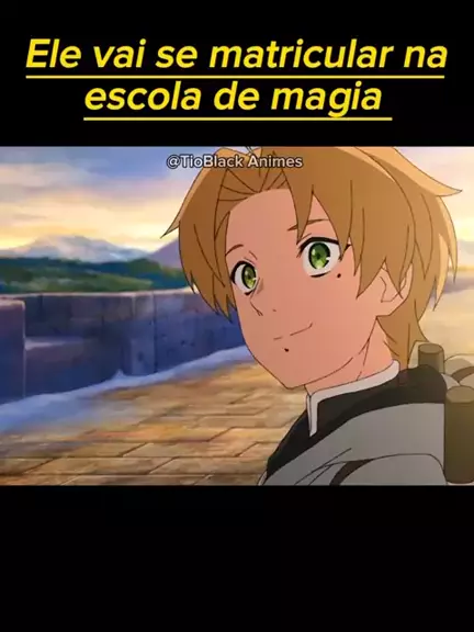 anime de escola de magia e com protagonista overpower dublado