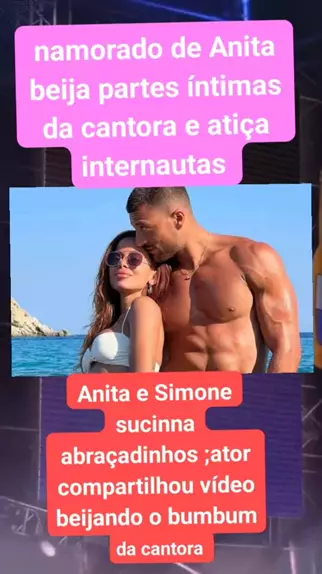 Namorado de Anitta beija as partes íntimas da cantora