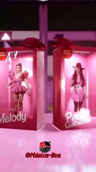 Melody e a barbie de chapéu #melody #mcmelody #barbie #barbiedechapeu