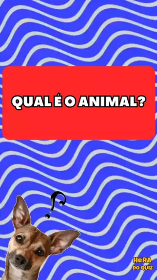 Qual é o nome do animal? Quiz animal #quiz #animal #animais