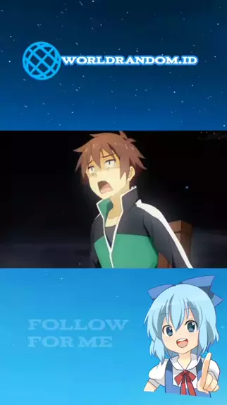Meme anime gracioso konosuba kazuma y aqua mirada reggeaton. 