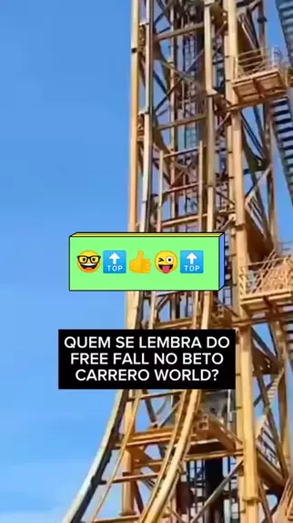 O que ACONTECEU com a Free Fall do Beto Carrero World