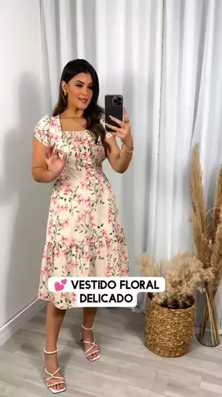 Vestido Floral Delicado