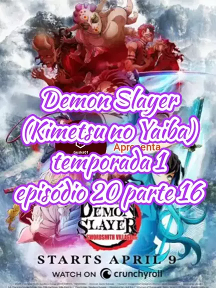 demon slayer 1 temporada dublado crunchyroll