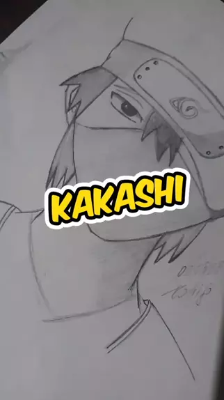 Como Desenhar o Kakashi Anbu 