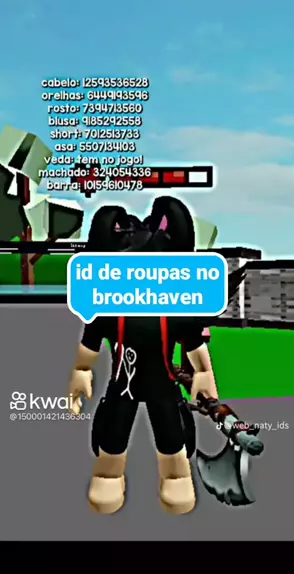 Ids de roupa para Brookhaven 🌟 #shorts#roblox 