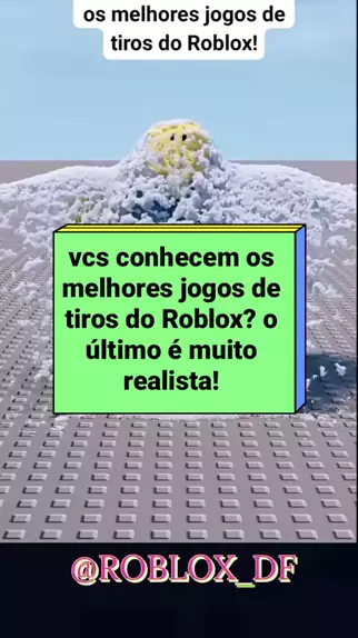 jogos de tiro realistas do roblox