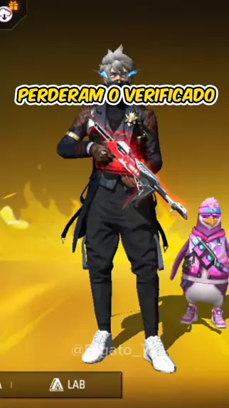 Encontrei um verificado! 😨#ff #garenafreefire #freefirebrasil #freefi