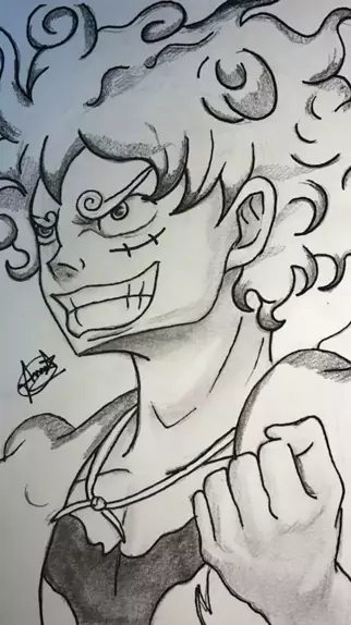 ✍️ Como Desenhar o Luffy Passo a Passo de One Piece
