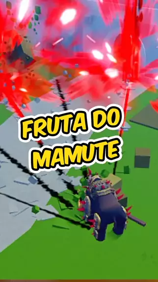 NOVA FRUTA MAMUTE NA UPDATE 20 DO BLOX FRUITS 