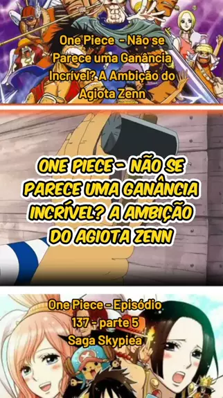 One piece: Personagens - Saga Skypea