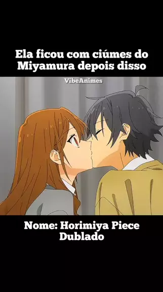 horimiya dublado anime beijo