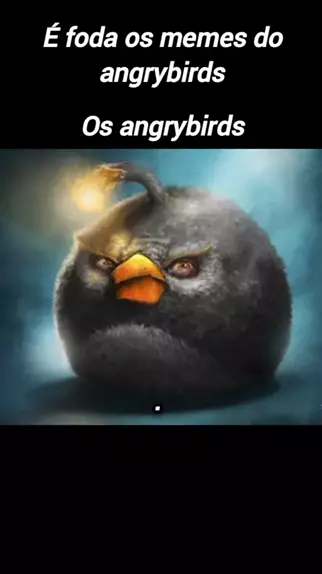 passou de duas linhas eu não leio. #memes #shitposting #angrybirds