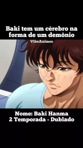 BAKI HANMA VS YUJIRO HANMA luta completa [BAKI HANMA 2 temporada dublado  PT-BR 🇧🇷] 