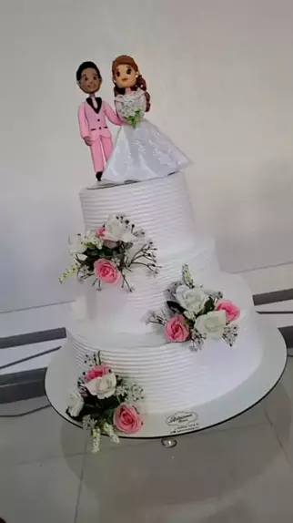 Bolo de casamento simples: 80 opções para decorar sua festa