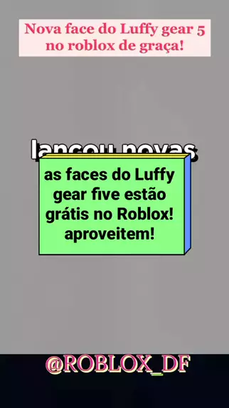 Como Fazer o Mini Luffy gear 5! #roblox #skin #raivoso1016