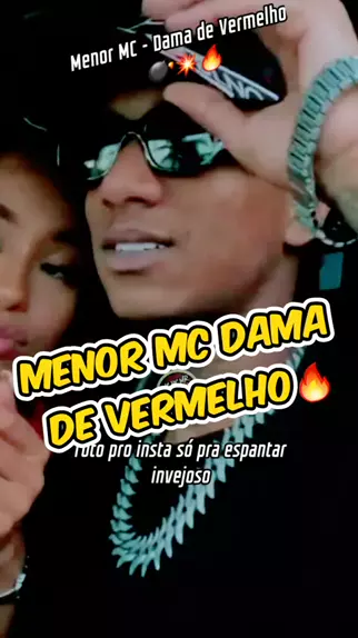 Menor MC - Dama de Vermelho - LETRA 