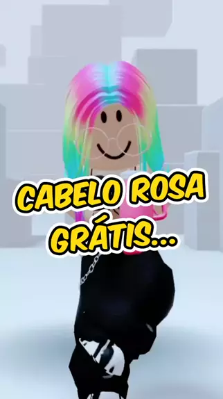 como ter o cabelo rosa com trança roblox｜TikTok Search