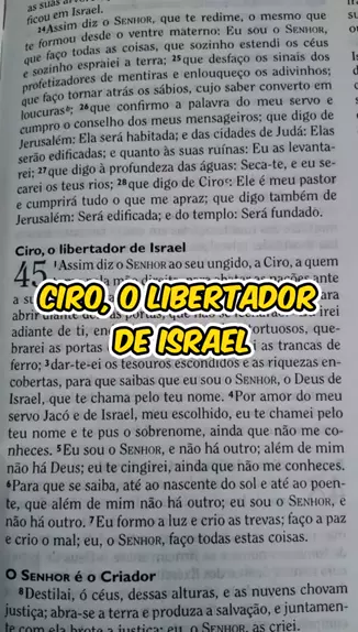 ciro o libertador de israel Discover