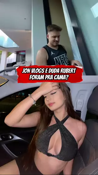 CapCut_Jon Vlogs faz live com Duda Rubert