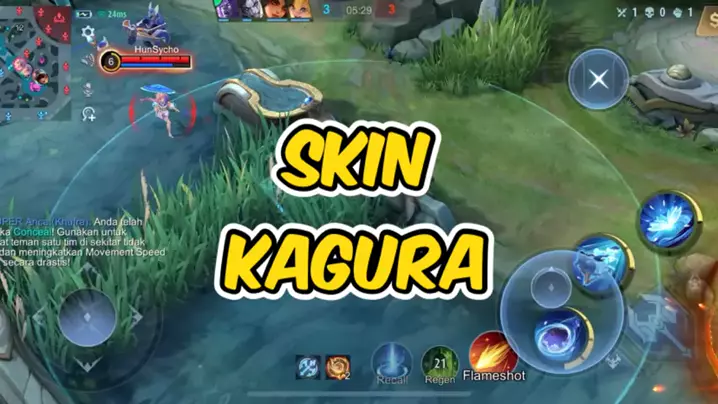 Review Skin Kagura Beyond The Clouds Kagura Newskin Mlbb