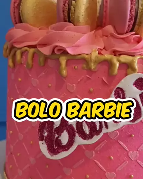 bolobarbie #barbiegirl #barbie #viral #bolo #chantilly #chantininho