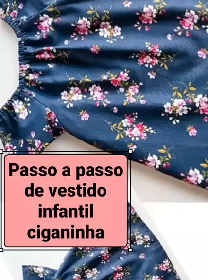 Vestido ciganinha passo a hot sale passo