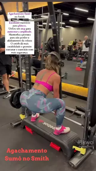 ⚠️ DICA RÁPIDA ⚠️ Aprenda a fazer o Sumô no smith, ótimo exercício pa