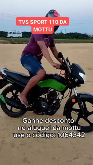 Como fazer pra alugar a nova moto dá Mottu TVs spot 