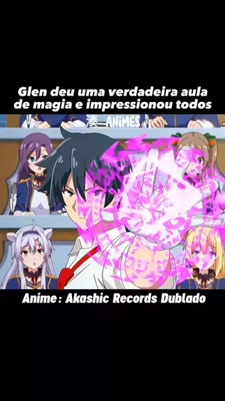 anime de escola de magia dublado