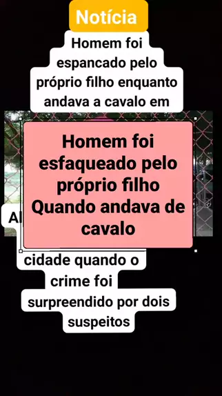 Homem que matou cavalo com um tiro morreu esfaqueado?