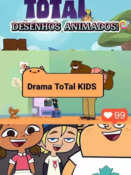Drama Total Kids Desenho