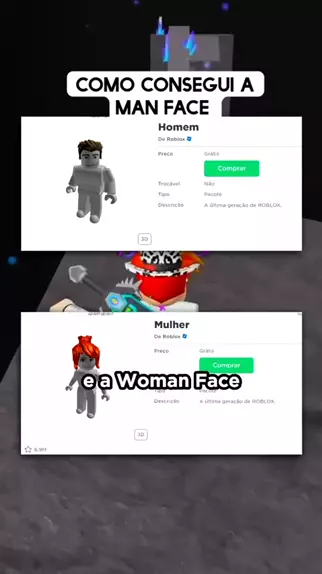 face homem roblox