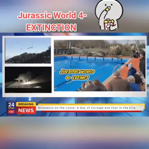 Jurassic World 4: EXTINCTION (2024)  Teaser Trailer Concept Chris Pratt  Movie 