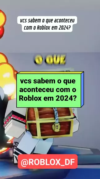 O ROBLOX vai ACABAR em 2024? 