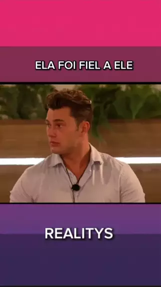 Ele foi fiel e entrou sozinho❤️🥰#namorados #loveisland #reality #real